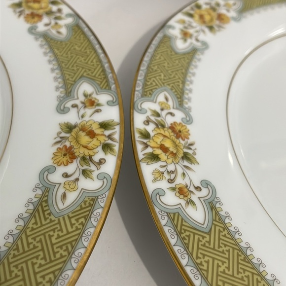 Autumn Rose Noritake Dinner Plates X4 Nitto Ware 2007 Replacement China - Picture 4 of 10